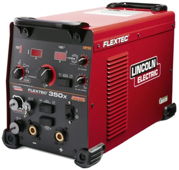 301788 d234c17a eae5 444a b839 5ba72594ffd8 1500x 12 Lincoln Flextec 350X PowerConnect Welder (Tweco) K4273-1