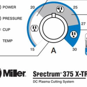 405924437 279482728406671 3293559805151186550 n 24 Miller Spectrum 375 X-Treme Plasma Cutter w/ X-Case (120/240V) #907529