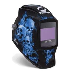 Miller Digital Elite™, Blue Rage II, Clearlight 2.0 Welding Helmet #281010