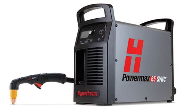 406216408 279482688406675 5024075685407192322 n 47 Powermax65 SYNC 200-600V CSA, CPC port, 75° 25′ hand torch/35′ machine torch, remote #083351