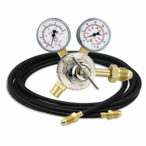 Miller Argon, Carbon Dioxide Or Nitrogen Calibration Flowmeter Regulator (with Hose) #195050 prior part# 31-50-580-6
