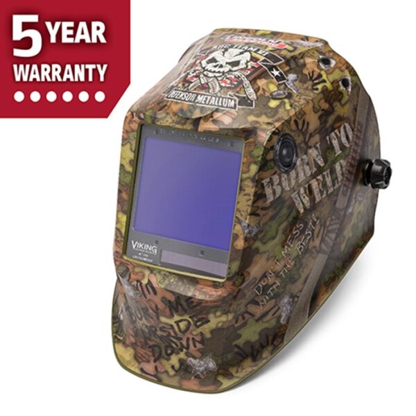 442475865 332343393210651 4460905656502117173 n 16 Lincoln VIKING™ 3350 Born To Weld™ Welding Helmet #K3616-4