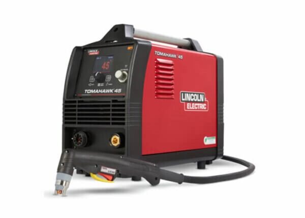 442475865 332343393210651 4460905656502117173 n 38 Lincoln Electric Tomahawk® 45 Plasma Cutter with 20 ft (6.1 m) Hand Torch #K5458-1