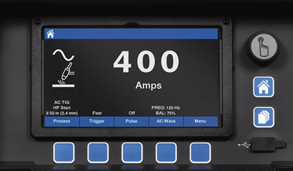 907858display Miller Dynasty 400 Wireless Foot Control Complete 951000002