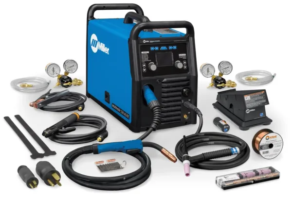 907859001 e286eafc dae3 45e7 8aab 854f2e905ae1 1500x 7 Miller Multimatic 220 AC/DC w/Dual Cylinder Cart & Wireless Foot Control 951000104