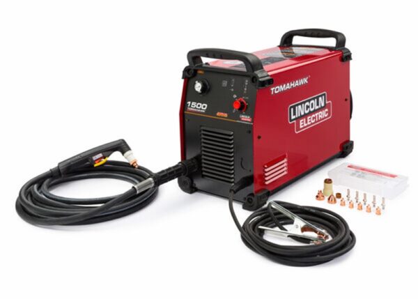 BSPMX6585SYNCFrontRG ECHH 8 Lincoln Electric Tomahawk® 1500 Plasma Cutter w/ 25 ft (7.6 m) Hand Torch #K3477-1