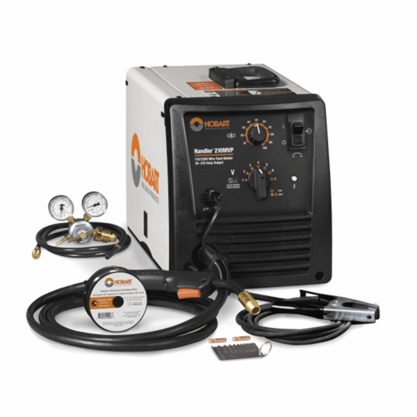 LE K5457 1 5 Hobart Handler 210MVP with Multi-Voltage Plug 230 Wire Feed Welder Part #500553