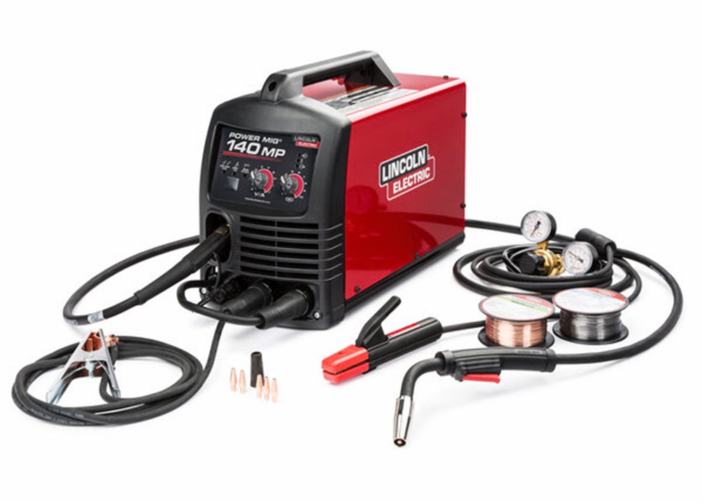 MUSLOT1-10-12 MUSLOT1 10 12 1 Lincoln Electric POWER MIG® 140 MP® Multi-Process Welder TIG One-Pak® #K4499-1