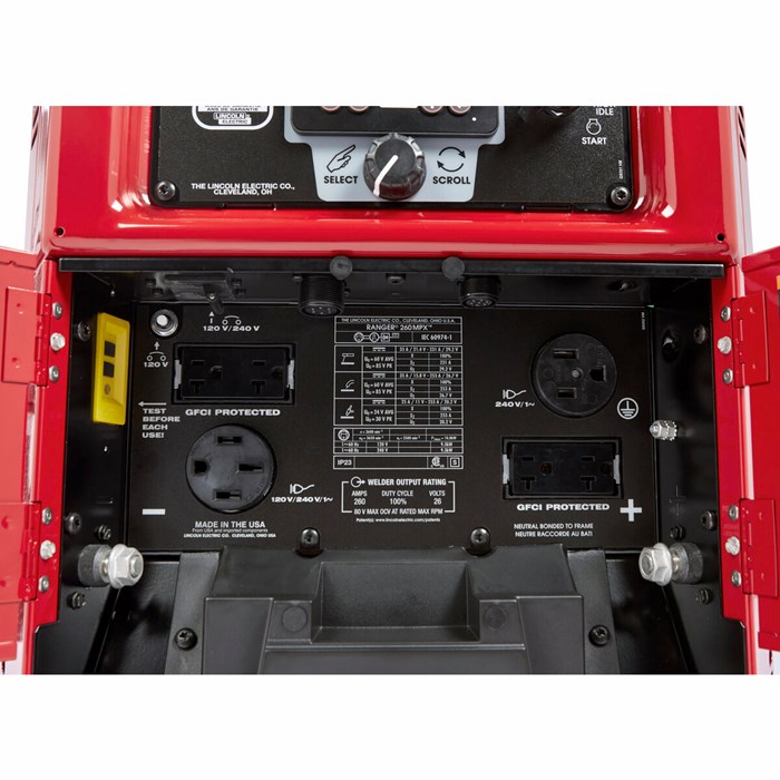 PowerMIGK4876-1-9-4 PowerMIGK4876 1 9 4 1 Lincoln Electric Ranger® 260MPX™ Engine Driven Welder (Kohler®) #K3458-1