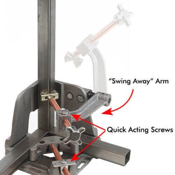 T94i 288758 5 2 Strong Hand Welding Clamp (3 Axis) #WAC35-SW & #WAC45-SW