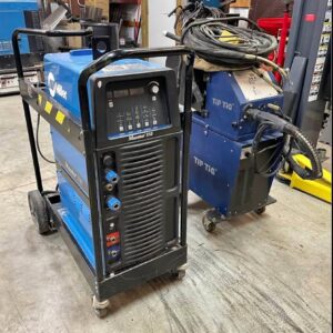 Used Miller Maxstar 350 with Miller Coolmate 3.5 water cooler on a Miller Tig Runner cart