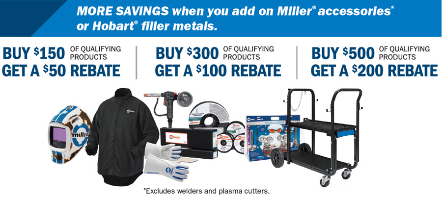 bwbaccessoriesbanner Miller Trailblazer 330 EFI w/Excel Power, Charger & WIC 907832004