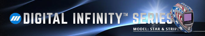 infinityHelmetbannerStarStripe Miller Digital Infinity Series Helmet- Stars & Stripes™ #280049