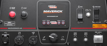 k5272 1panel Lincoln Maverick 260X (Kubota) Diesel Welder K5272-1