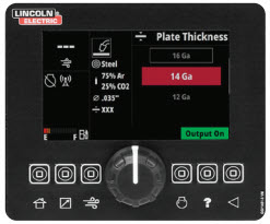 k5328 1display Lincoln Ranger Air 260MPX Engine Driven Welder K5238-1