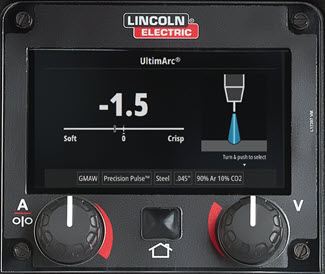 k5376 1screen Lincoln POWER MIG 262MP Aluminum (Push) One-Pak K5637-1